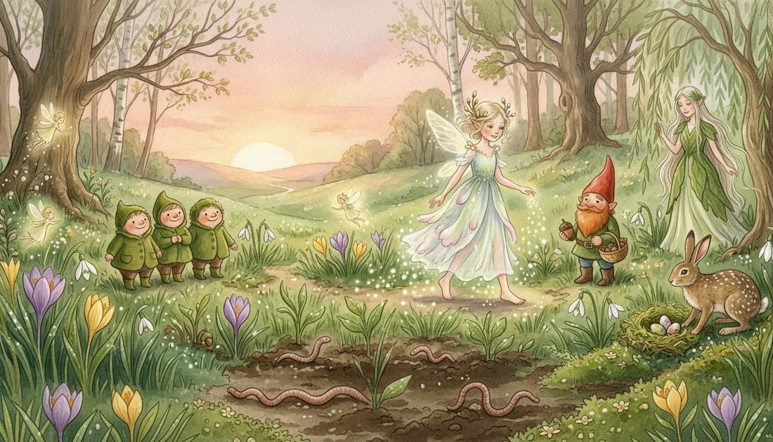For the Littles; The Wee Faerie of Spring, A Fairy Tale of Hope Growing in the Dark