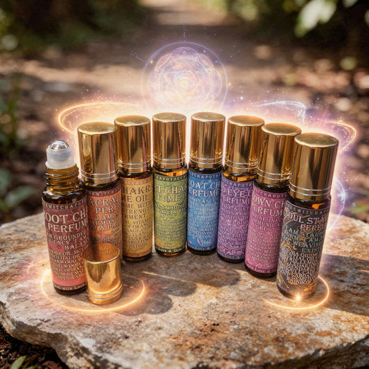 Chakra Alchemy Collection · Full Set of 8 Perfume Oils