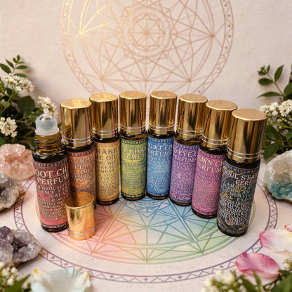 Chakra Alchemy Collection · Full Set of 8 Perfume Oils