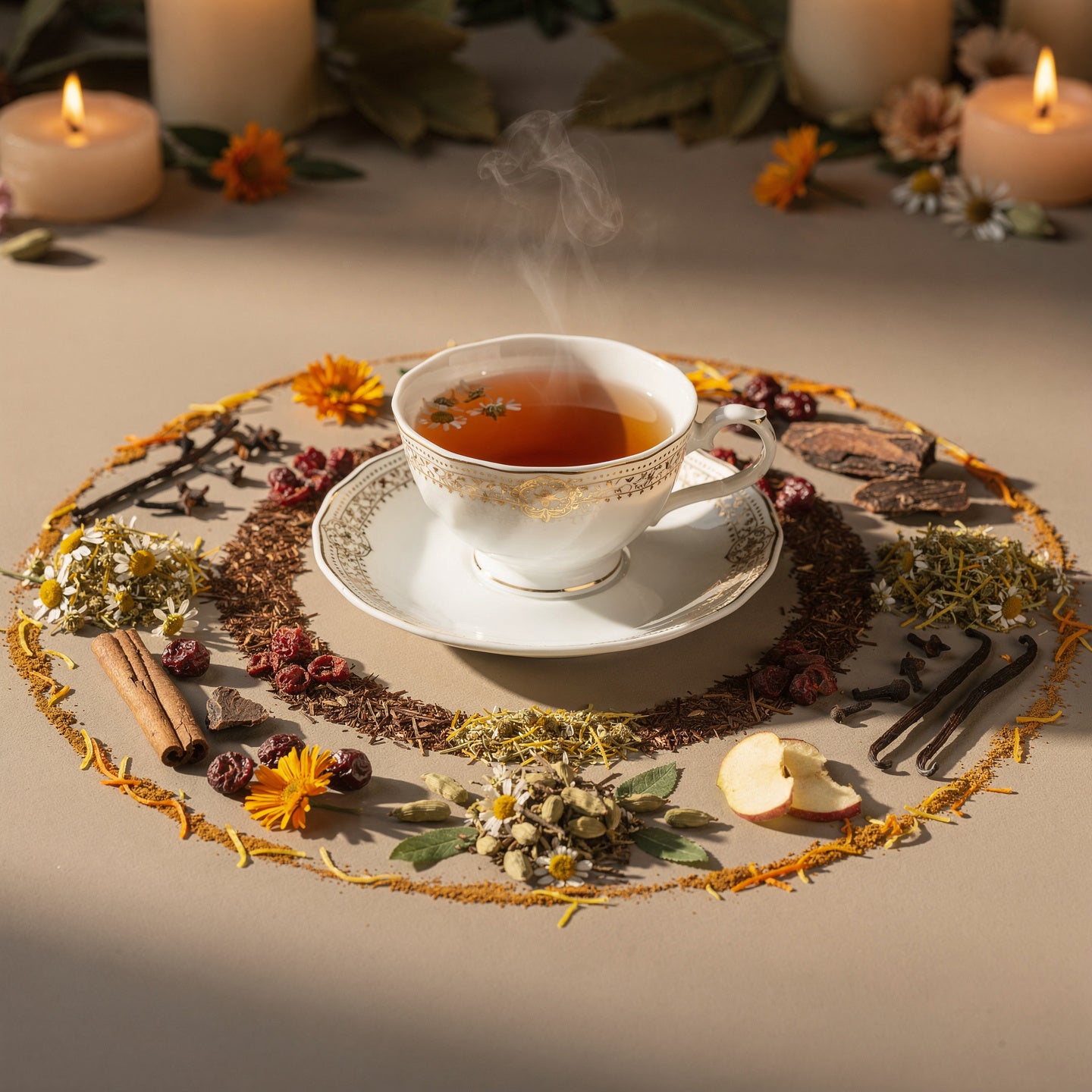 Harvest Moon Rooibos Cranberry Spice Chai