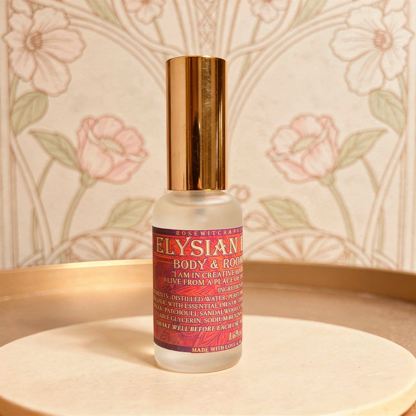Elysian Dream (Sacral Chakra) Botanical Body & Room Spray
