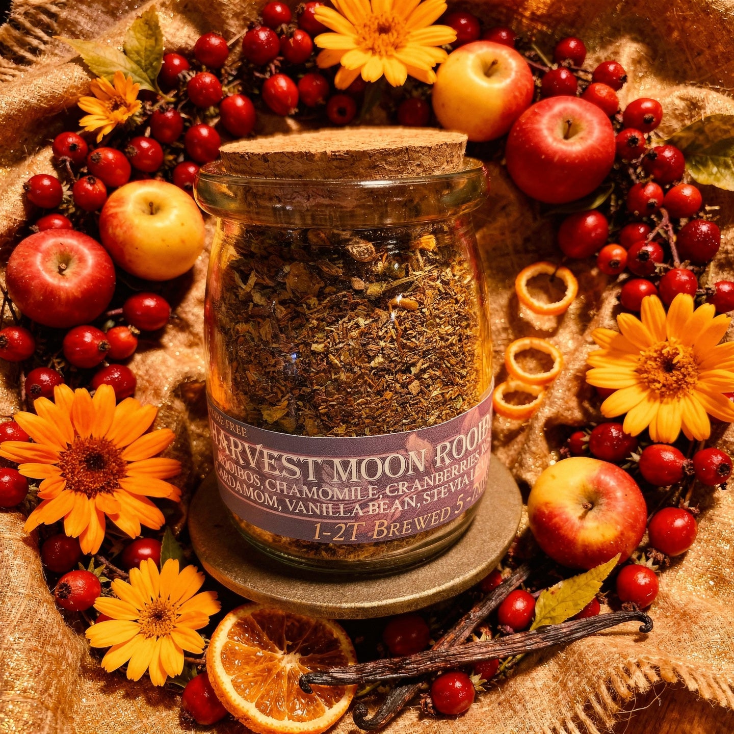 Harvest Moon Rooibos Cranberry Spice Chai