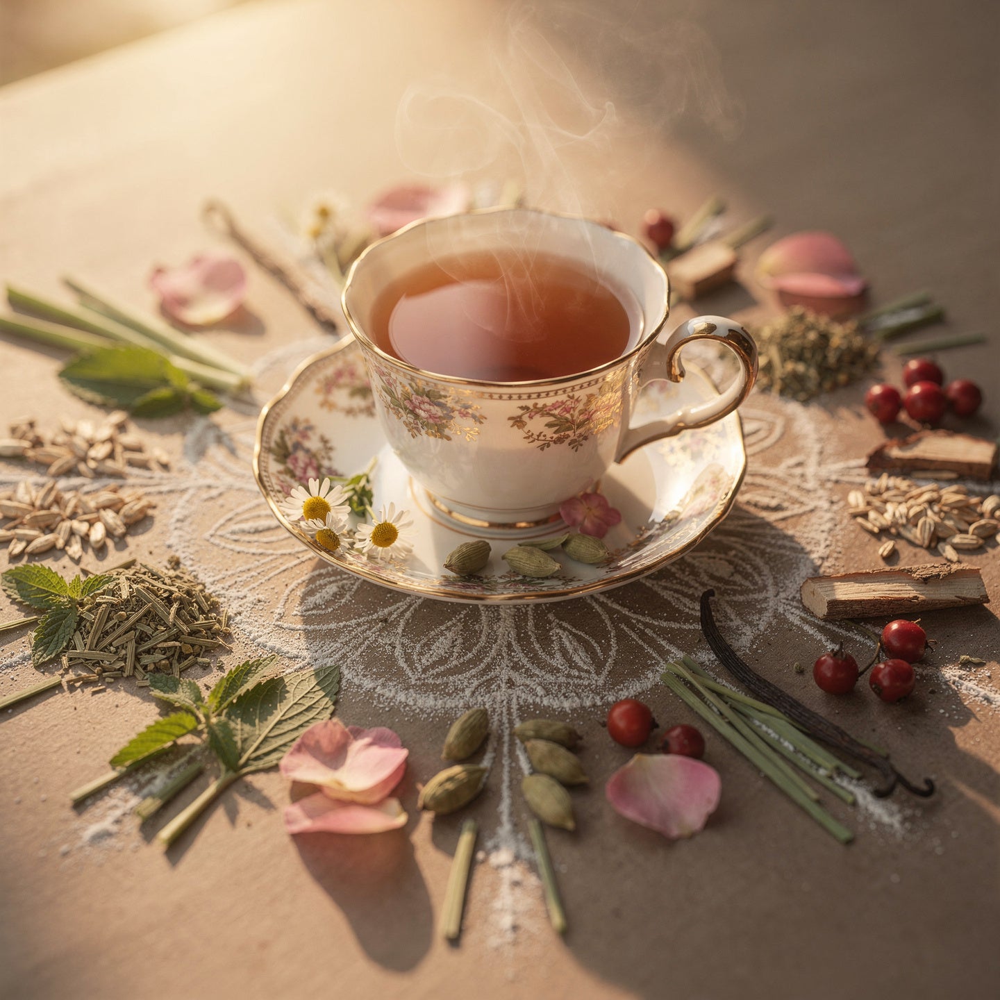 Holy Rose Herbal Tea