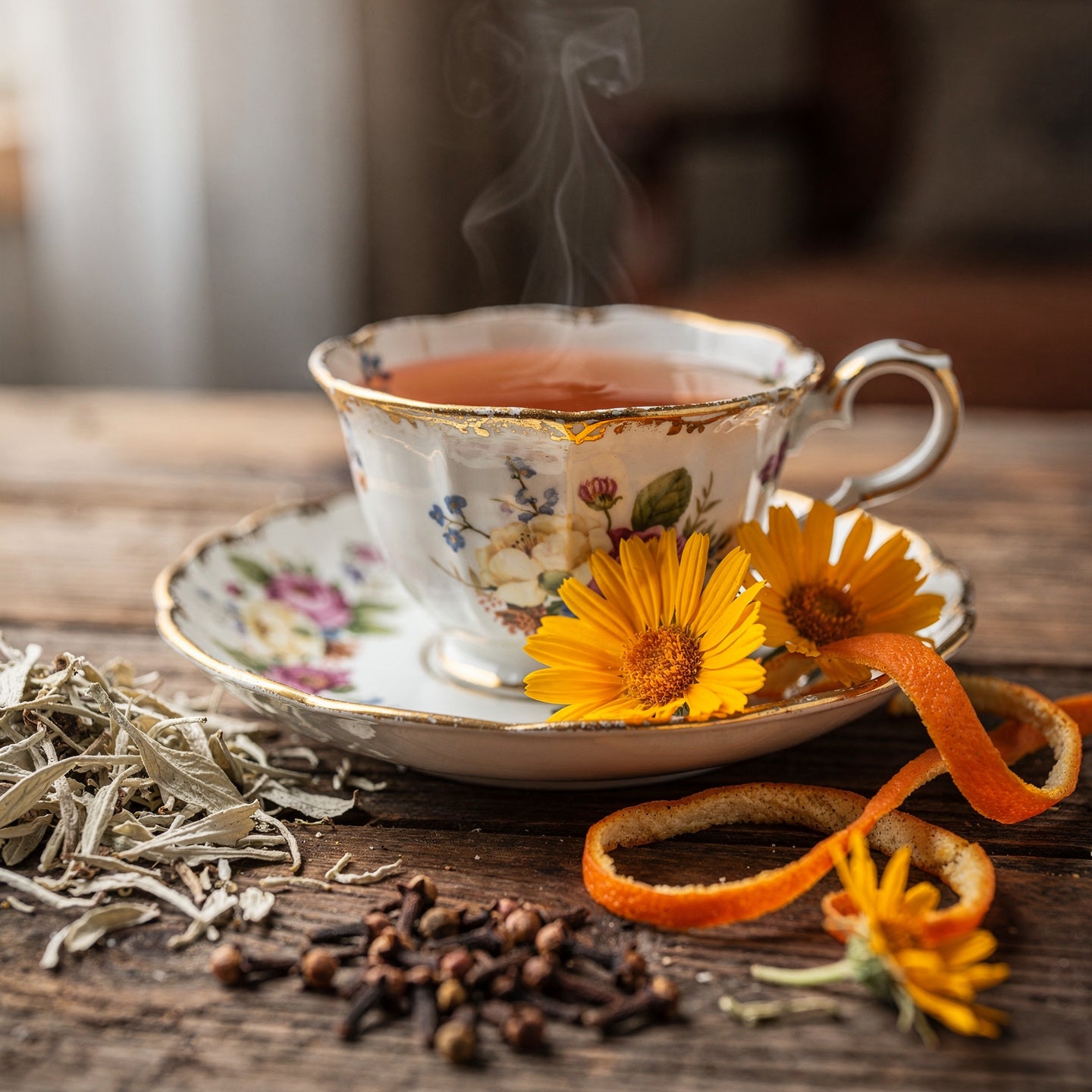 Orange Autumn Spice White Tea