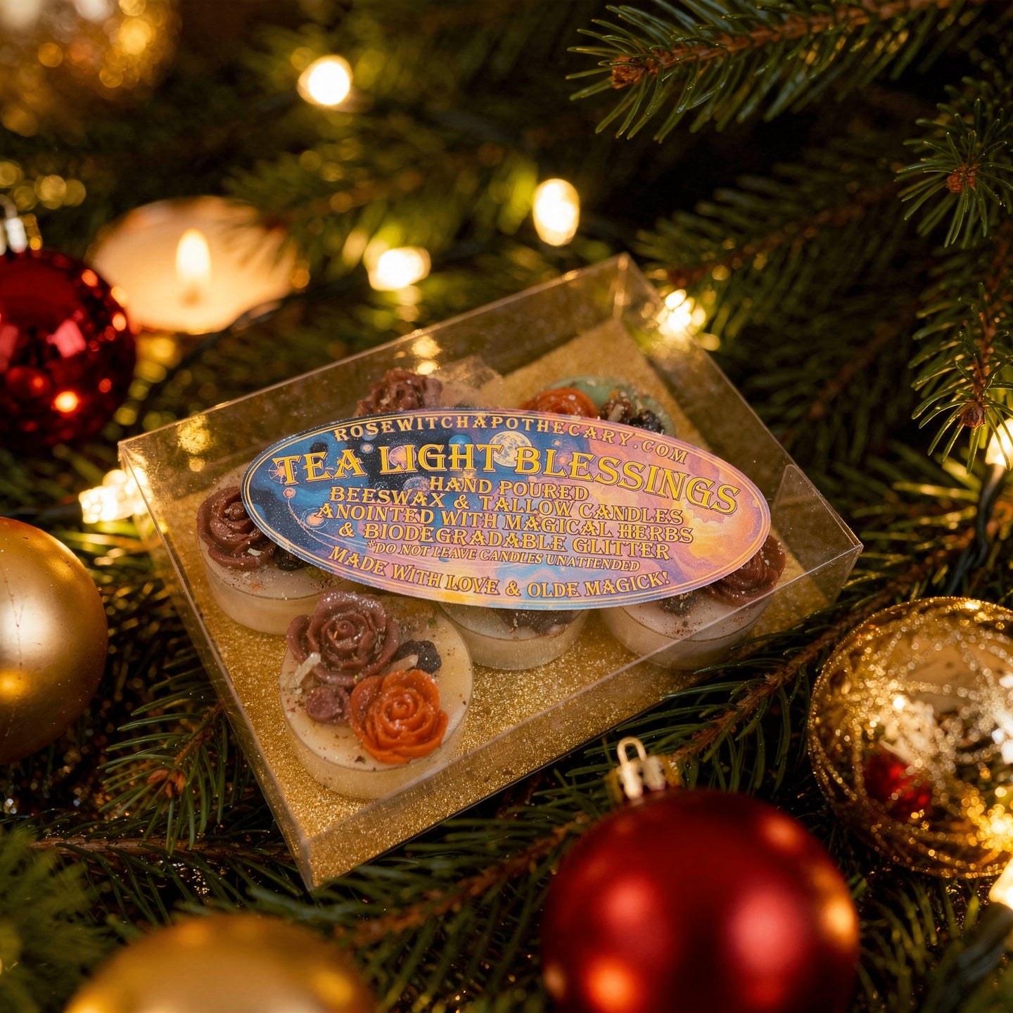 Tea Light Blessings Candle Set