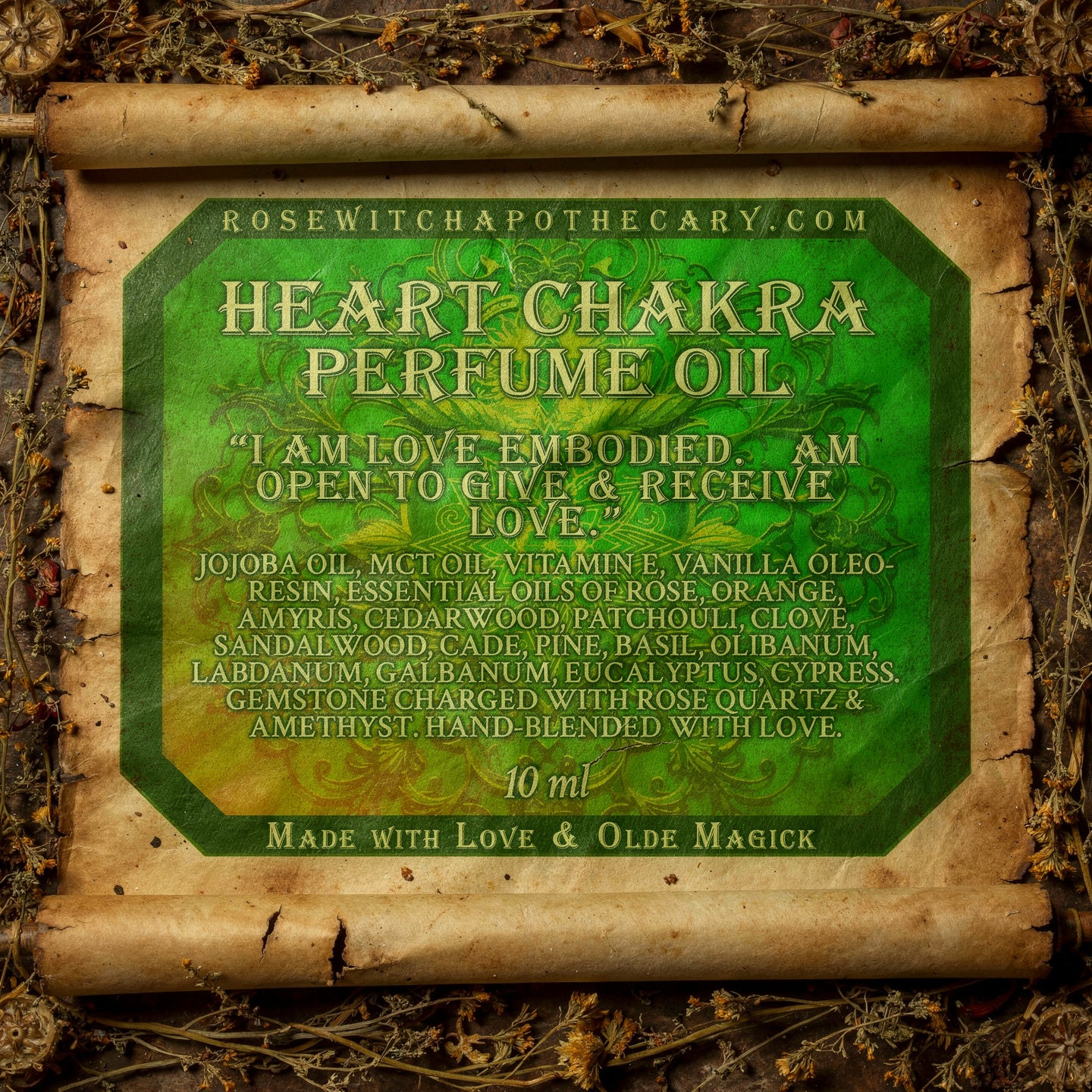 Heart Chakra Perfume Oil