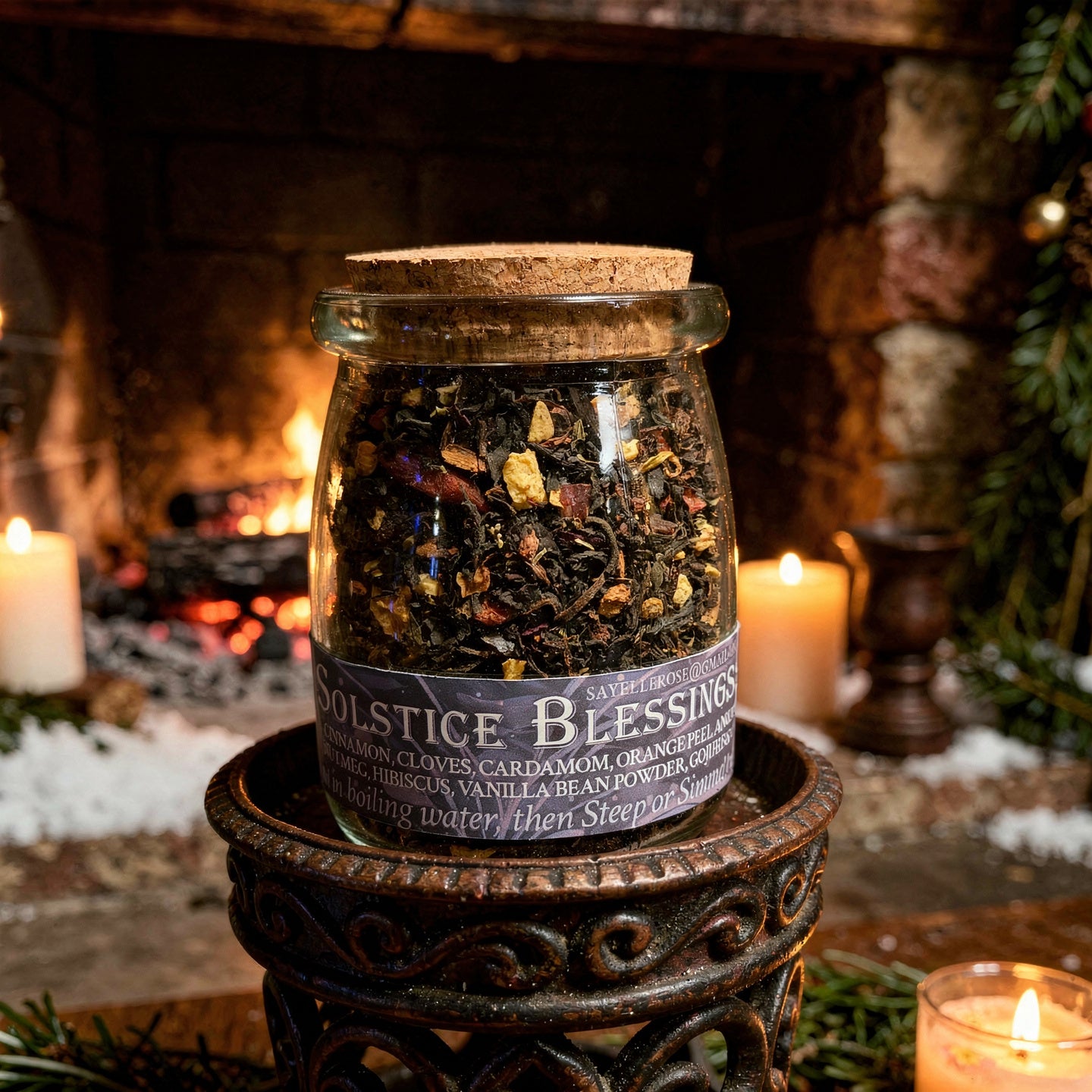 Winter Solstice Blessings Tea