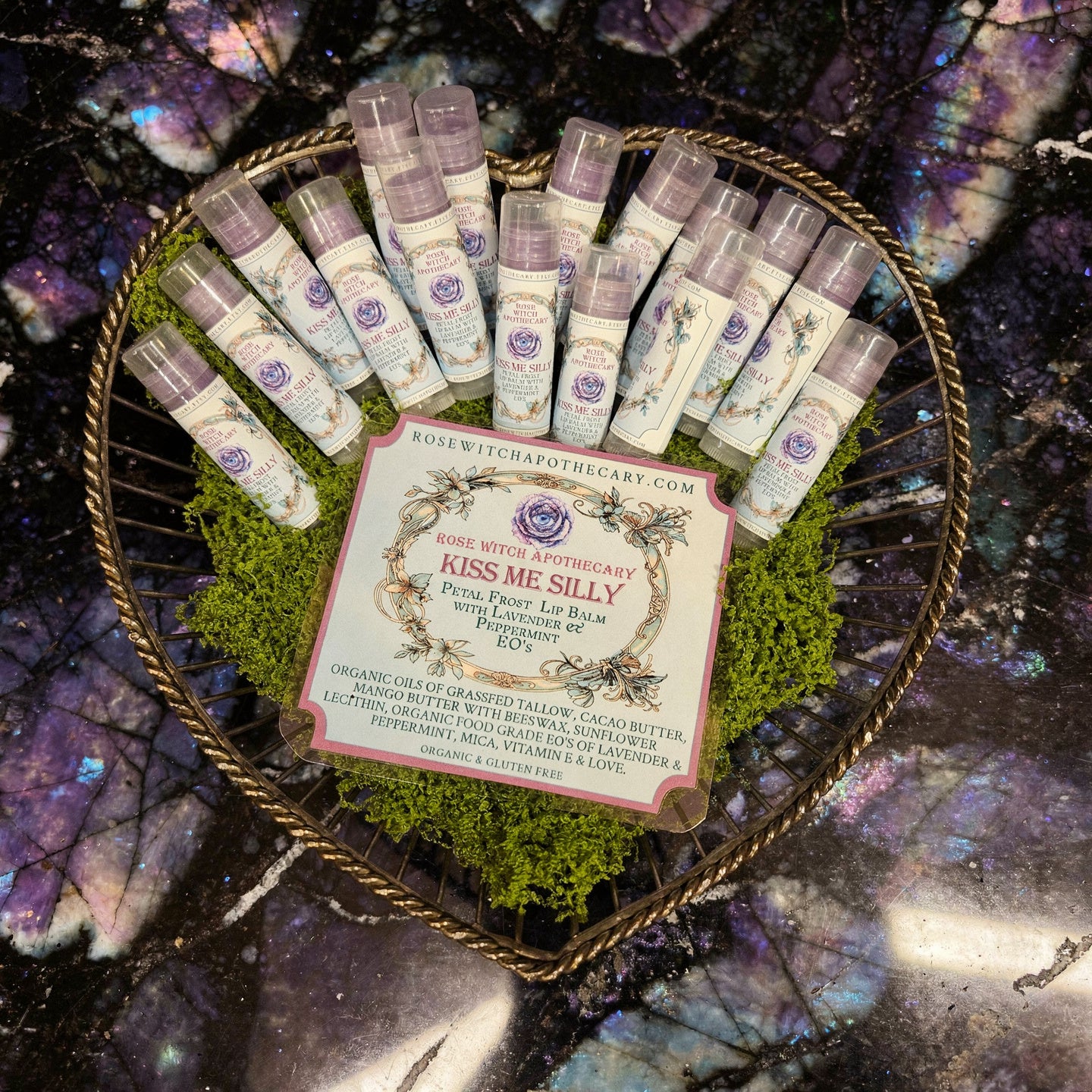 Kiss Me Silly · Petal Frost Lip Balm