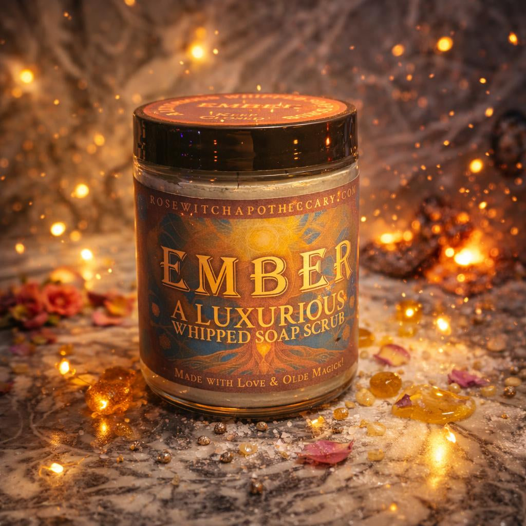 Whipped Soap Scrub Scented with Ember